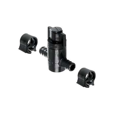 Pexlock Flair-It PEXLock 1/2 in. PEX Barb X 1/2 in. Plastic Straight Stop Valve 30879